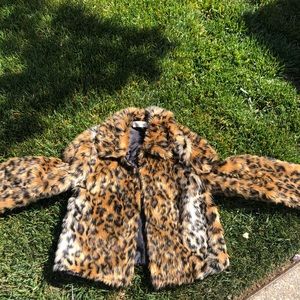 Cheetah print jacket
